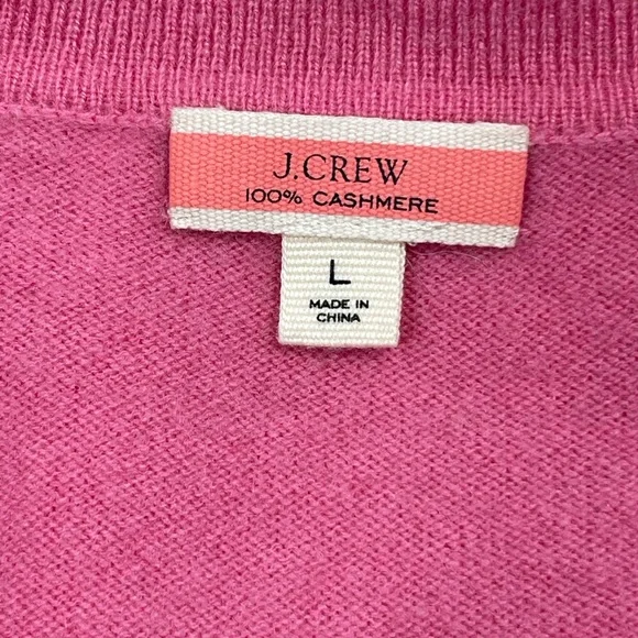 J. Crew Pink Cashmere Sweater - Picture 6 of 8